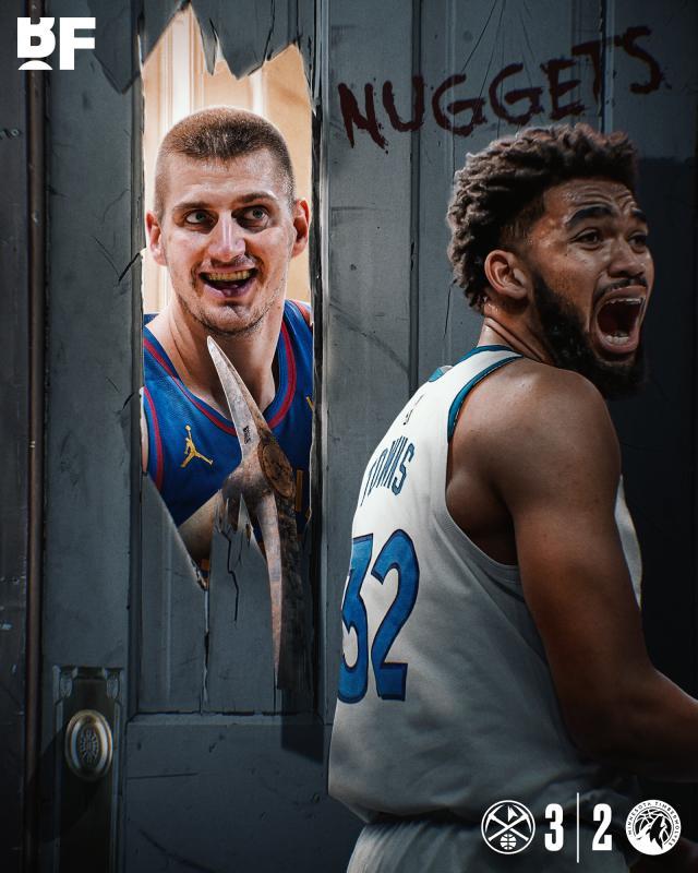 开云APP-40+13打爆森林狼最强防守！约基奇宛如人工智能